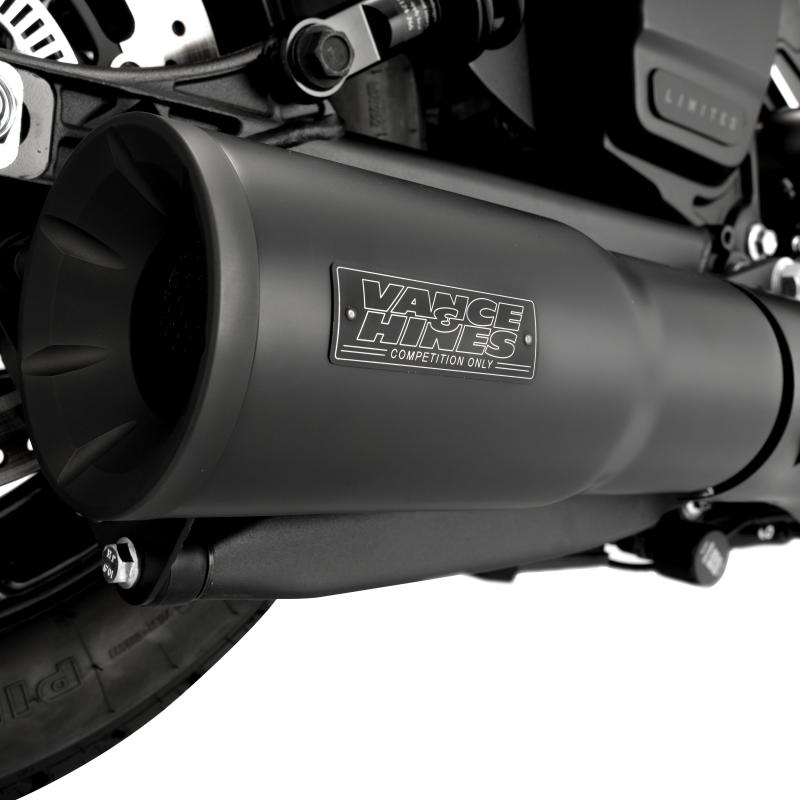 Vance and Hines 48627 Vance & Hines 2025 Indian Scout Hi-Output Black Slip-On