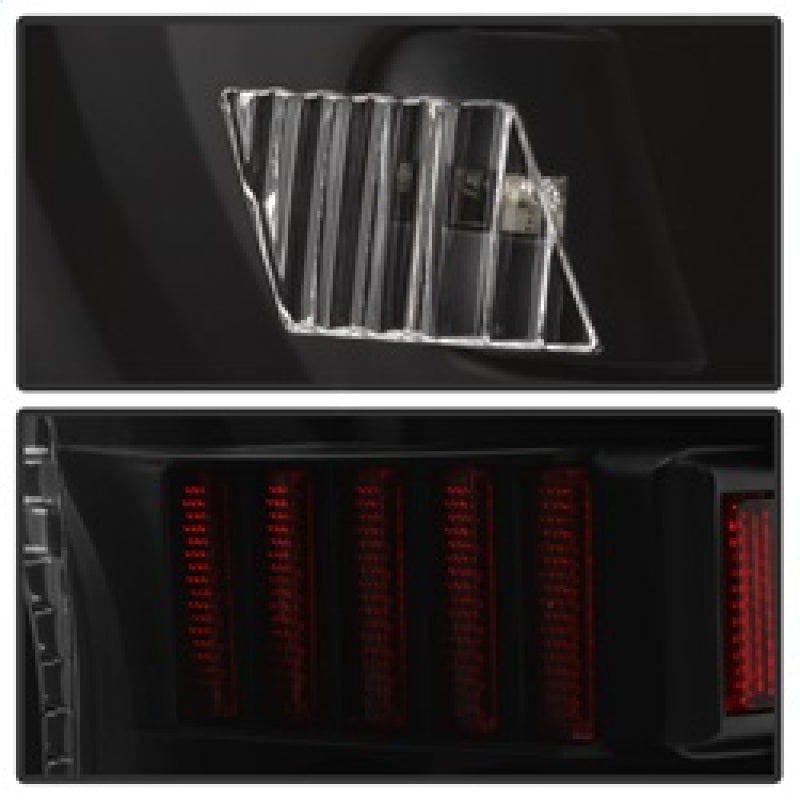 xTune 9038563 07-13 fits Toyota Tundra Light Bar LED Tail lights - Black (ALT-O