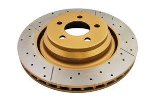 DBA DBA2445X 08-15 fits Dodge Challenger SRT-8 Rear Drilled & Slotted Street Series Rotor