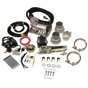 BD Diesel 1028130 Exhaust Brake - Universal 3.0in c/w Air Compressor