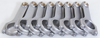 Eagle CRS5700B3DL19 fits Chevrolet Small Block 5.700in Length ARP L19 Bolts Forged 4340 Steel H-Beam Rods - Set of 8