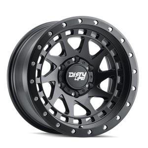 Dirty Life 9311-7973MB38 9311 Enigma Pro 17x9/5x127 BP/-38mm Offset/71.5mm Hub Matte Black Wheel - Beadlock