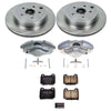 PowerStop fits Subaru 08-14 Impreza Rear Autospecialty Brake Kit w/Calipers