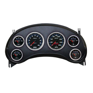 AutoMeter 2934-06 Autometer Designer Black Direct Fit Dash Kit 98-04 fits Chevy S10 Truck (2 x 3-3/8in. / 4 x 2-1/16in.)
