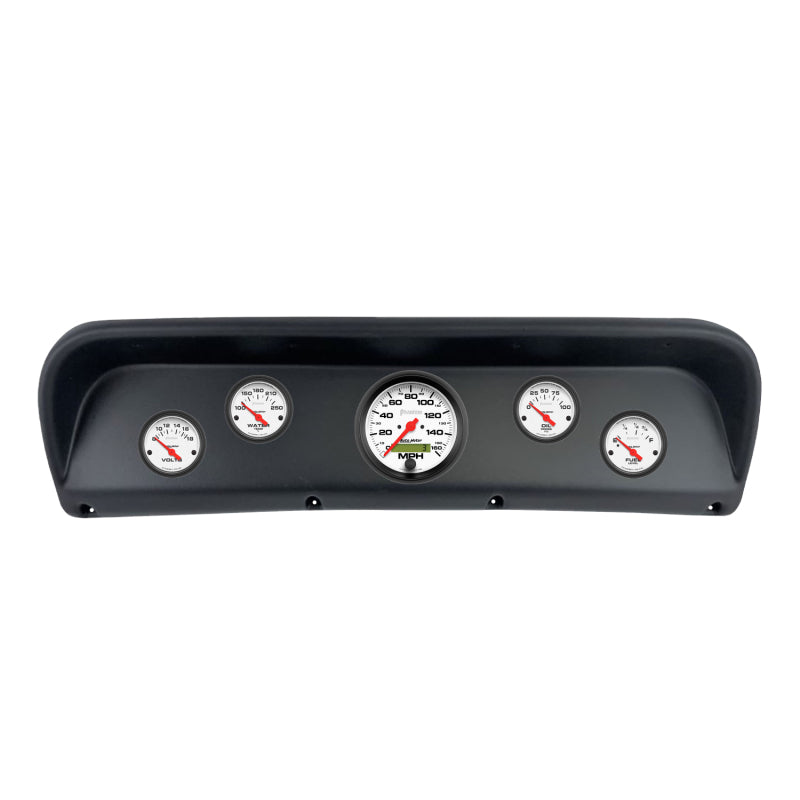 AutoMeter 2937-09 Autometer Phantom Direct Fit Dash Kit 67-72 fits Ford F100 (1 x 3-3/8in. / 4 x 2-1/16in.)