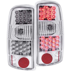 ANZO 311002 2000-2006 Chevrolet Suburban LED Taillights Chrome