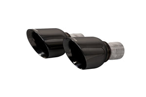 CORSA Performance 14067BLK Corsa 2011-2021 fits Jeep Grand Cherokee Single 2.5in Inlet / 4.5in Outlet Black PVD Pro-Series Tip Kit