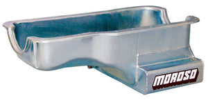 Moroso 20502 fits Ford 289-302 (w/Front Sump) Kicked Out Wet Sump 7qt 8in Steel