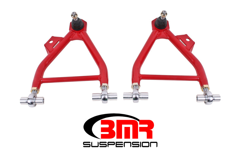 BMR AA042R Mustang Lower A-Arms (Coilover Only) w/ Adj. Rod End and STD. Ball Joint - Red