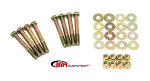 BMR RH002 A-Body Control Arm Hardware Kit Rear Upper And Lower - Zinc plated