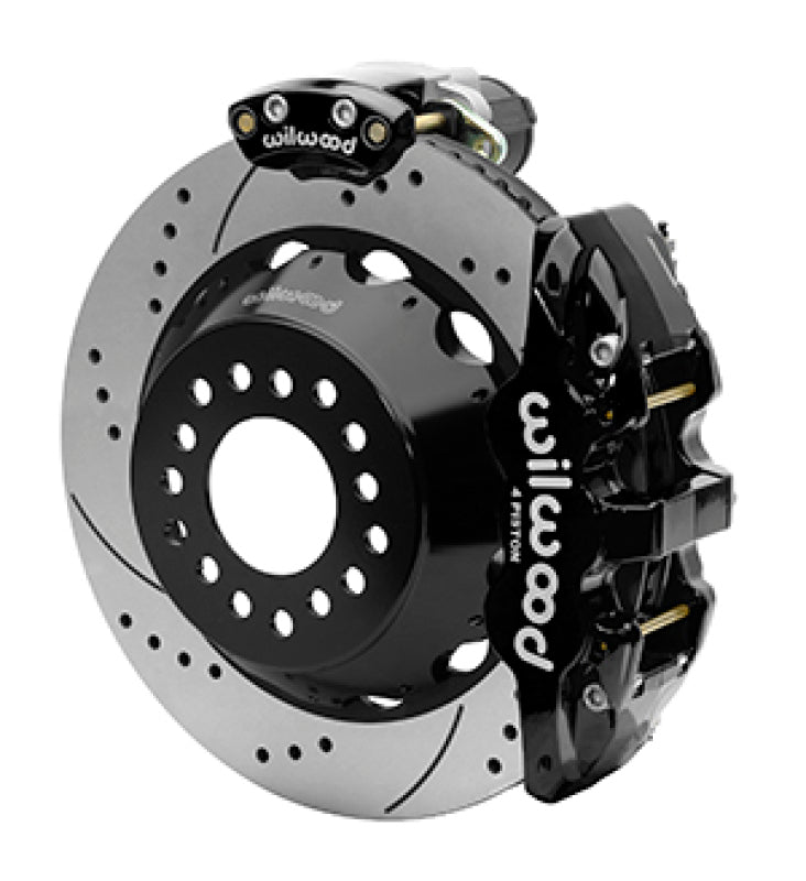 Wilwood 140-16167-D EPB Rear Kit AERO4 12 Bolt 2.75 OffSet