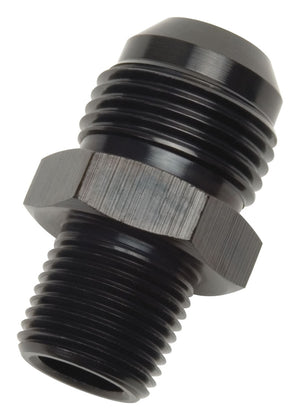 Russell 660433 Performance -4 AN to 1/4in NPT Straight Flare to Pipe (Black)