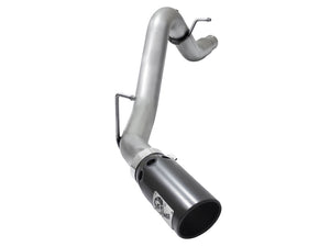 AFE 49-04064-B BORE HD 3.5in DPF-Back Alum Exhaust w/Black Tip 2016 fits GM Col