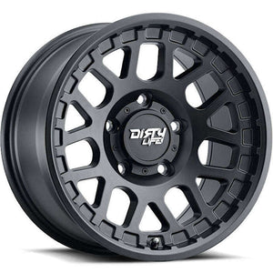 Dirty Life 9306-7983MB12 9306 Mesa 17x9 / 6x139.7 BP / -12mm Offset / 106mm Hub Matte Black Wheel