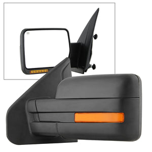 9935336 Xtune fits Ford 07-14 F150 Power Heated Amber LED Signal OE Mirror Lef