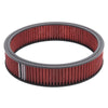 Edelbrock 43666 Air Cleaner Element Pro-Flo 3In Tall 14In Diameter Red