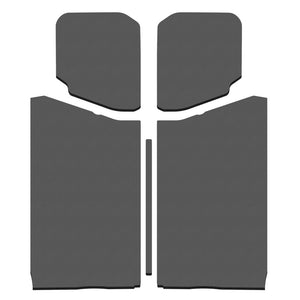 DEI  50191 fits Jeep 18-23 Wrangler JL 2-Door Boom Mat Headliner - 5 Piece - Gra