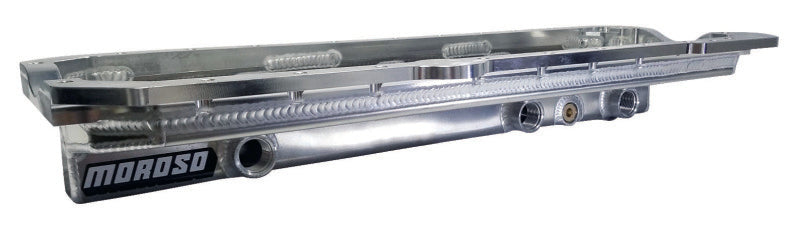 Moroso 20938 fits Toyota 2JZ-GE/2JZ-GTE w/Three -12An Fittings Dry Sump Aluminum