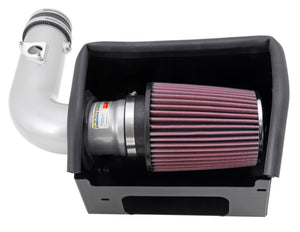 K&N Engineering 69-8619TS K&N 13 fits Subaru BRZ 2.0L / 13 Scion FR-S 2.0L Silver 69 Series Typhoon Intake