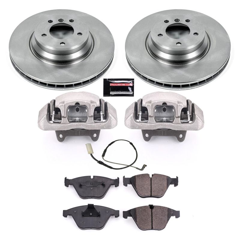 Power Stop KCOE5776 2010 fits BMW 335i Front Autospecialty Kit w/Cals