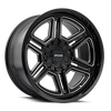 Mayhem 8117-2152BM 8117 Hermosa 20x10 / 5x127 BP/ -25mm Offset / 87mm Hub Black/Milled Wheel