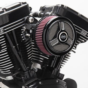 S&S 170-0392C Cycle 2017+ M8 Models w/ Stock Throttle Body Stealth Air Cleaner K
