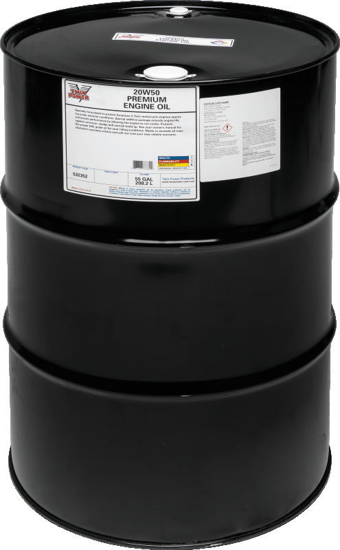 Twin Power 532352 20W50 Premium Oil 55 Gallon Drum