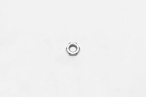 Wilwood nut M12-1.75 hex jam clear zinc