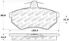 Stoptech 309.0696 Performance Brake Pads