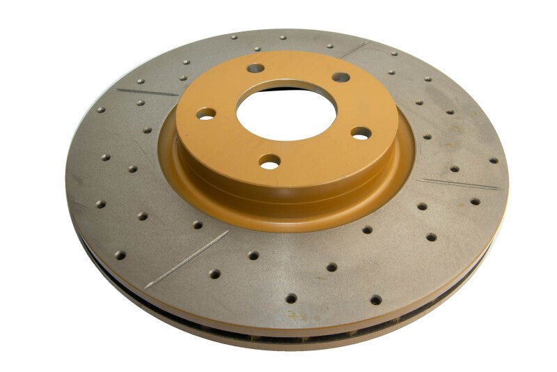 DBA 2962X 06+ MazdaSpeed3 Front Drilled & Slotted Street Series Rotor