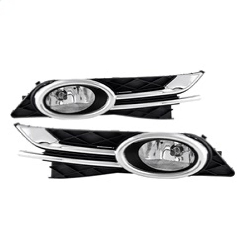 Spyder 5077660 fits Honda 15-20 Odyssey 2016 OEM Fog Light W/Switch- Clear FL-C