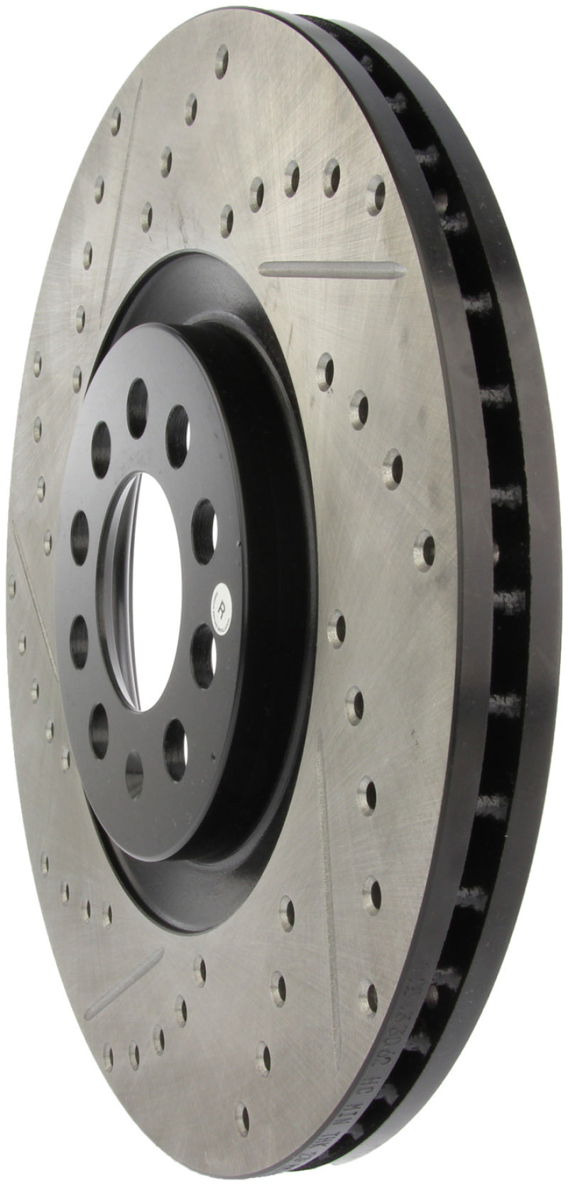 Stoptech 127.33062R Slotted & Drilled Sport Brake Rotor