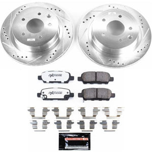 PowerStop K7881-26 14-17 fits Nissan Juke Rear Z26 Street Warrior Brake Kit