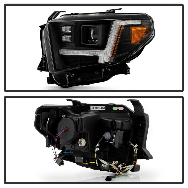 Spyder 5088727 Apex fits Toyota 14-21 Tundra High-Power LED Module Headlights -