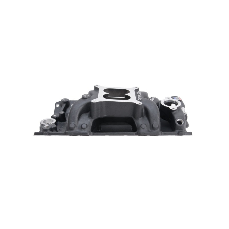 Edelbrock 75013 Intake Manifold RPM Air-Gap Small-Block fits Chevy 262-400 Black
