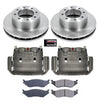 Power Stop KCOE5185 99 fits Ford F-550 Super Duty Front Autospecialty Kit w/Cals