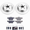 Power Stop 22-24 Ford Edge Rear Z23 Coated Brake Kit