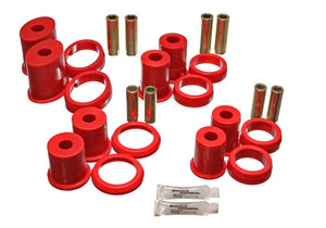 Energy Suspension 4.3155R Rear Lower Control Arm Bearing W/Thrust Washer - Red