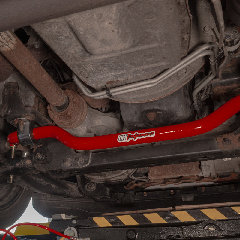 UMI Performance 6579-R 15-20 fits Ford F-150 1 1/2in Solid Front Sway Bar - Red