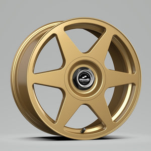 fifteen52 STTGG-88551+35 Tarmac EVO 18x8.5 5x112/5x120 35mm ET 73.1mm Center Bore Gloss Gold Wheel