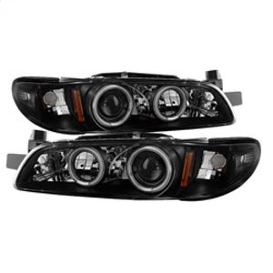 Spyder 5011695 fits Pontiac 97-03 Grand Prix Projector Headlights CCFL Halo Blk