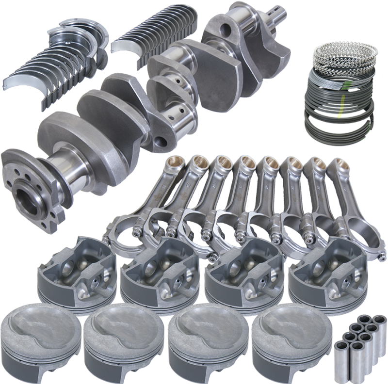 Eagle 13011000 fits Chevy 400 3.750in Crank 6.000in I-Beam Rods -16cc 4.125in Pistons Rotating Assembly