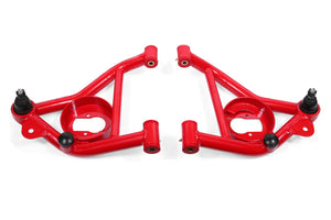 BMR AA011R G-Body Non-Adj. Lower A-Arms (Polyurethane) - Red