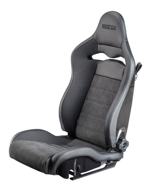 SPARCO 00974ZNRDX Seat SPX Leather/Alcantara Black - Right