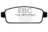 EBC DP22066 13+ fits Buick Encore 1.4 Turbo Greenstuff Rear Brake Pads