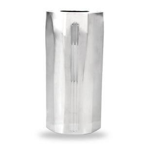 Performance 0208-2102-CH Machine Tech Slider Cover Set - Chrome