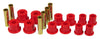 Prothane 6-1018 fits Ford 89-95 Ranger Spring & Shackle Bushings - Red