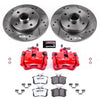 PowerStop fits Volkswagen Passat Rear Z26 Street Warrior Brake Kit w/Calipers