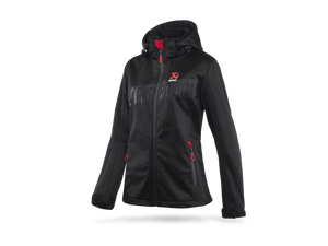 Akrapovic 802091 Womens Corpo Softshell Jacket Black - XL