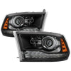 xTune 9040221 fits Dodge Ram 13-17 ( w/ Factory Projector LED) OEM Style Headli